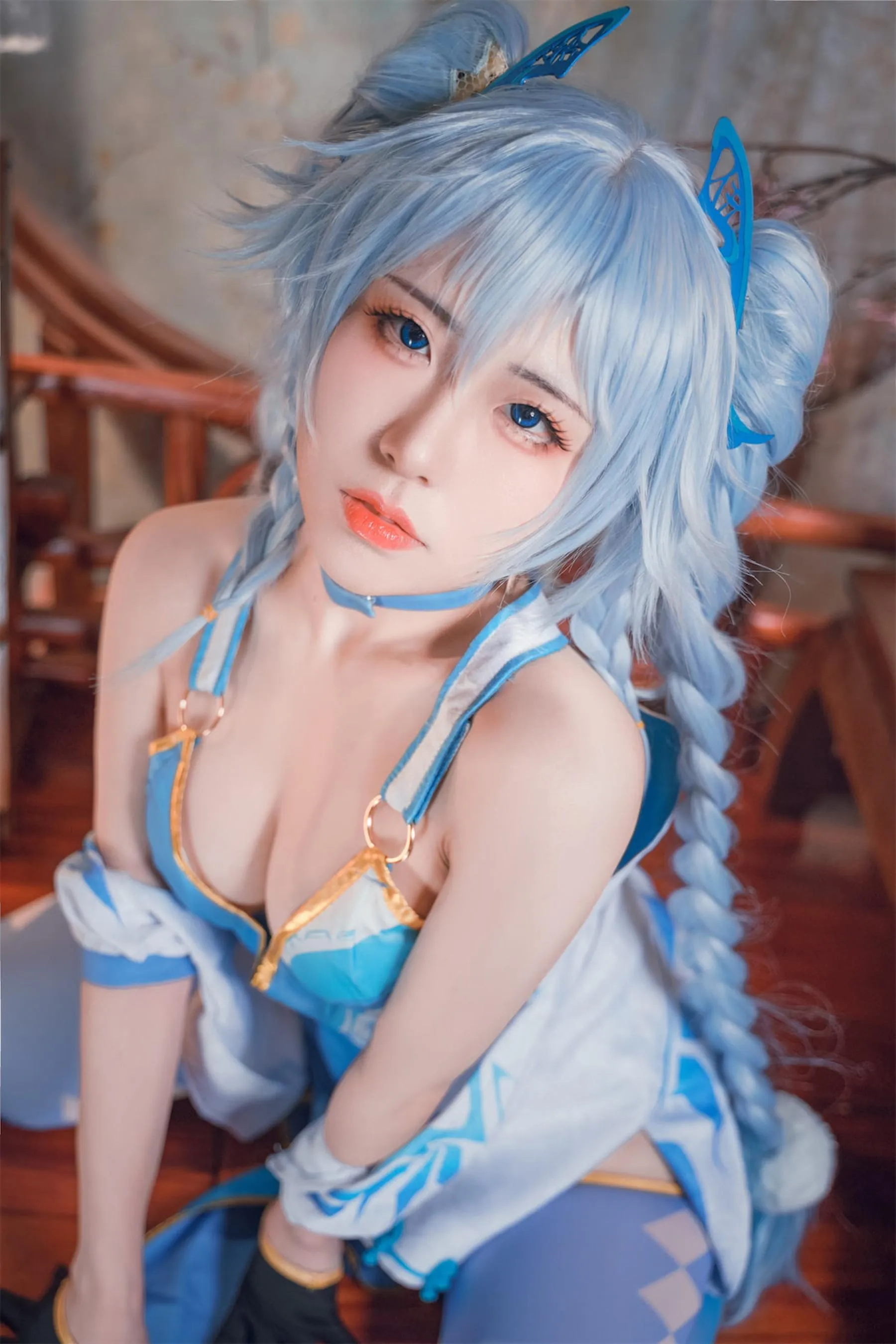 虎森森 – NO.17 少女前线 翠雀媚 [41P]插图9